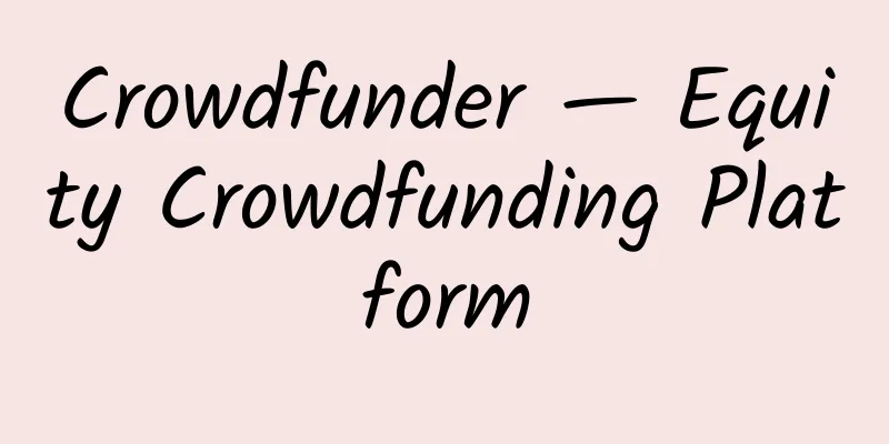 Crowdfunder — Equity Crowdfunding Platform
