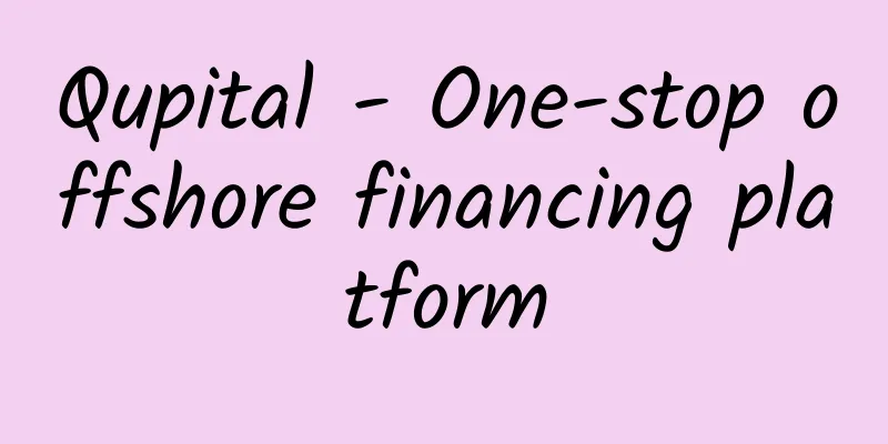 Qupital - One-stop offshore financing platform
