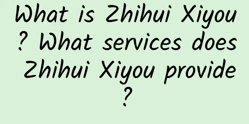 What is Zhihui Xiyou? What services does Zhihui Xiyou provide?