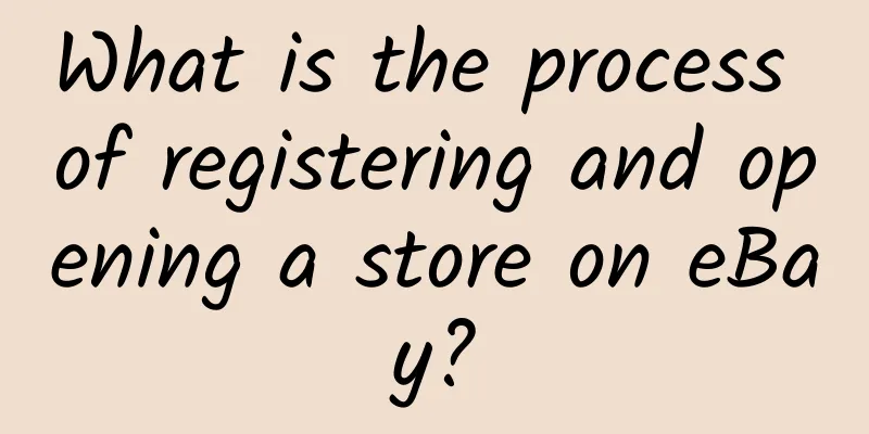 What is the process of registering and opening a store on eBay?