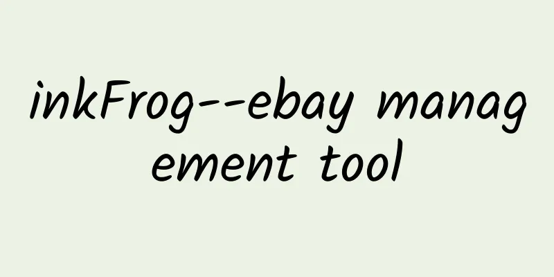 inkFrog--ebay management tool
