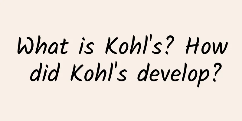 What is Kohl's? How did Kohl's develop?