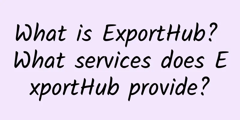What is ExportHub? What services does ExportHub provide?