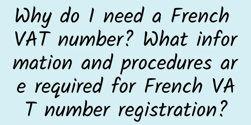 Why do I need a French VAT number? What information and procedures are required for French VAT number registration?