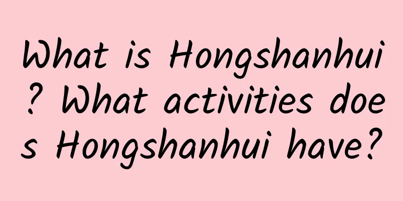 What is Hongshanhui? What activities does Hongshanhui have?