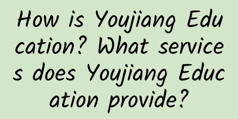 How is Youjiang Education? What services does Youjiang Education provide?