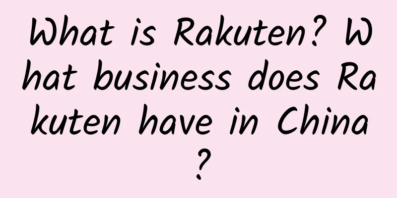 What is Rakuten? What business does Rakuten have in China?