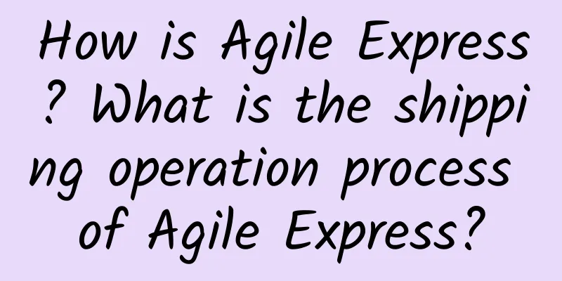 How is Agile Express? What is the shipping operation process of Agile Express?