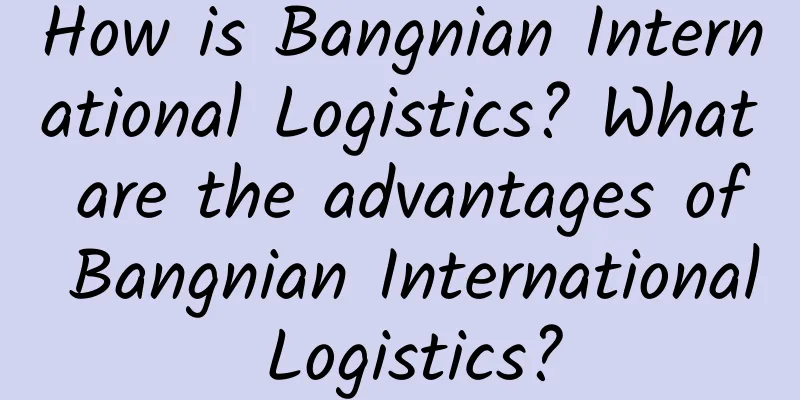 How is Bangnian International Logistics? What are the advantages of Bangnian International Logistics?