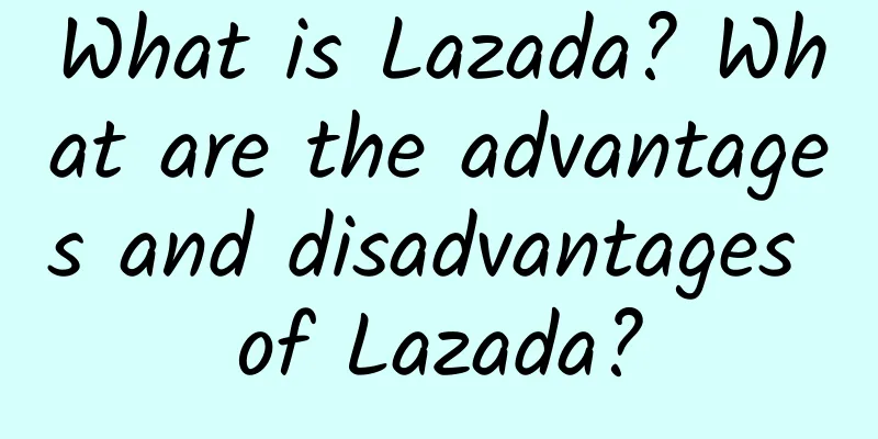 What is Lazada? What are the advantages and disadvantages of Lazada?