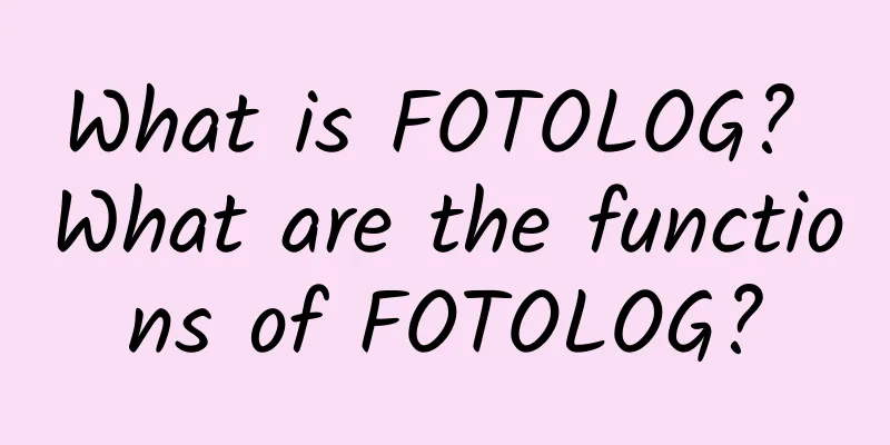 What is FOTOLOG? What are the functions of FOTOLOG?