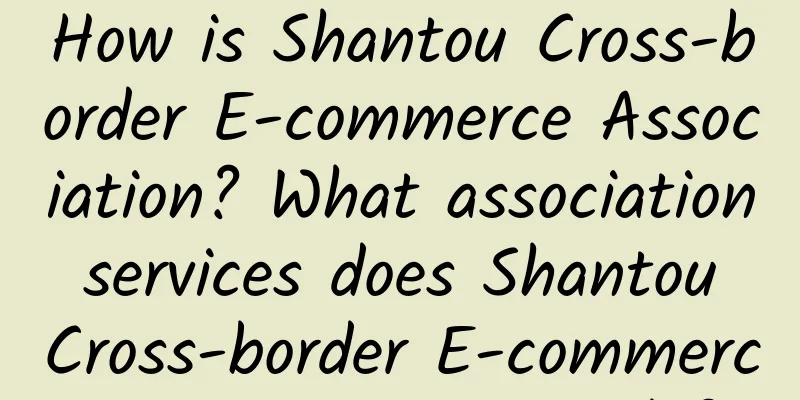 How is Shantou Cross-border E-commerce Association? What association services does Shantou Cross-border E-commerce Association provide?