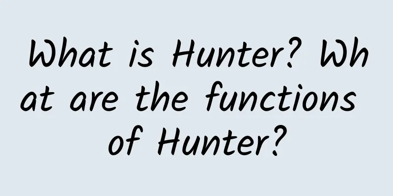 What is Hunter? What are the functions of Hunter?