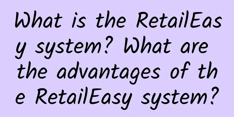 What is the RetailEasy system? What are the advantages of the RetailEasy system?