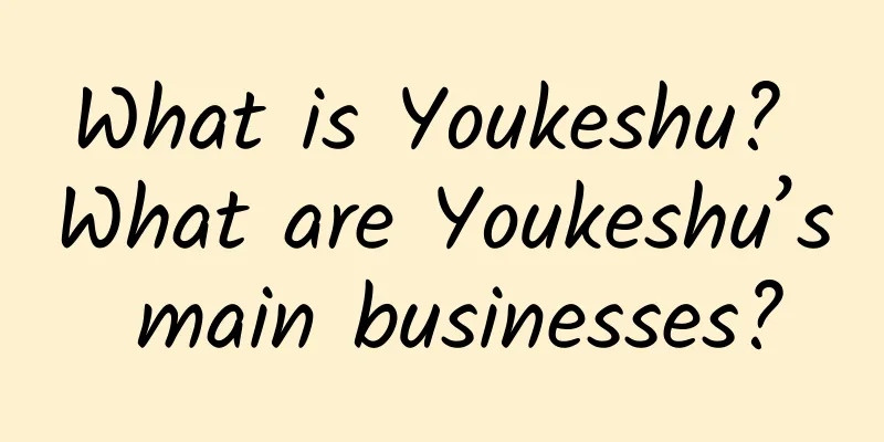 What is Youkeshu? What are Youkeshu’s main businesses?