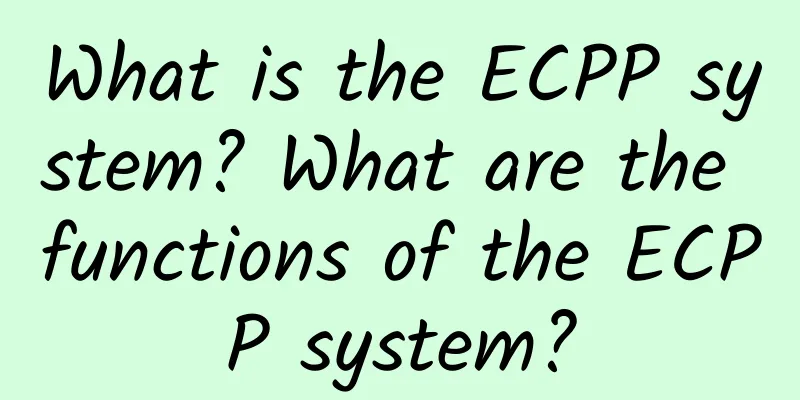 What is the ECPP system? What are the functions of the ECPP system?