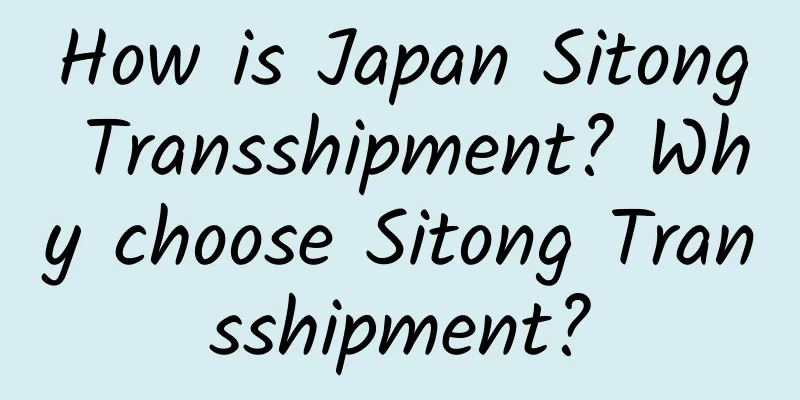 How is Japan Sitong Transshipment? Why choose Sitong Transshipment?