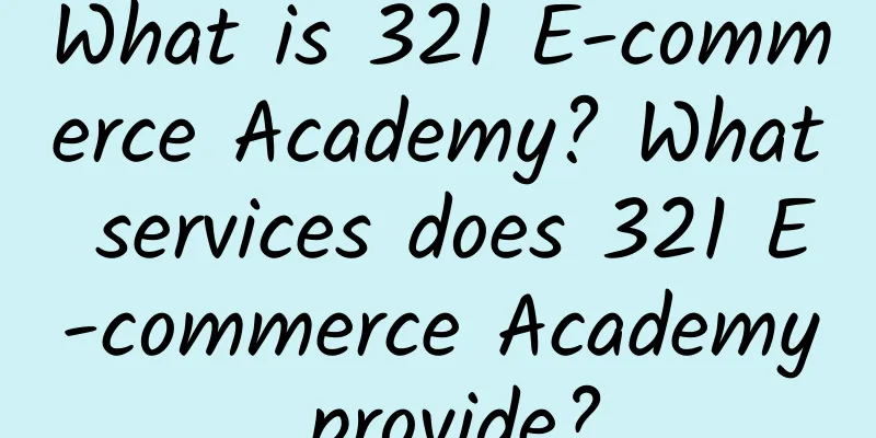 What is 321 E-commerce Academy? What services does 321 E-commerce Academy provide?