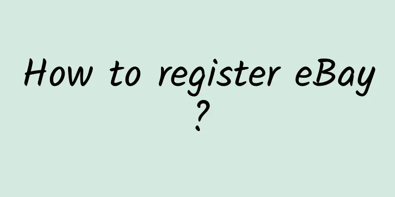 How to register eBay?