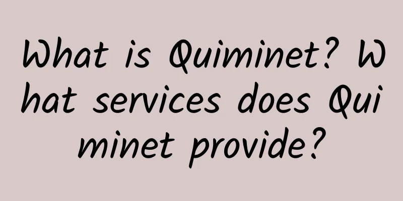 What is Quiminet? What services does Quiminet provide?