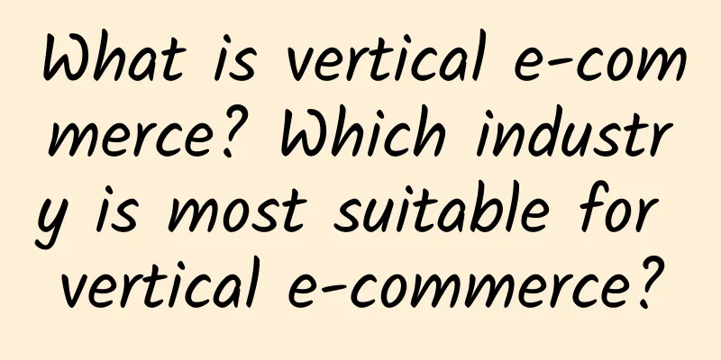 What is vertical e-commerce? Which industry is most suitable for vertical e-commerce?