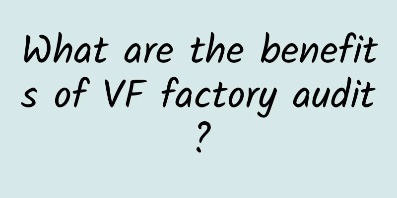 What are the benefits of VF factory audit?