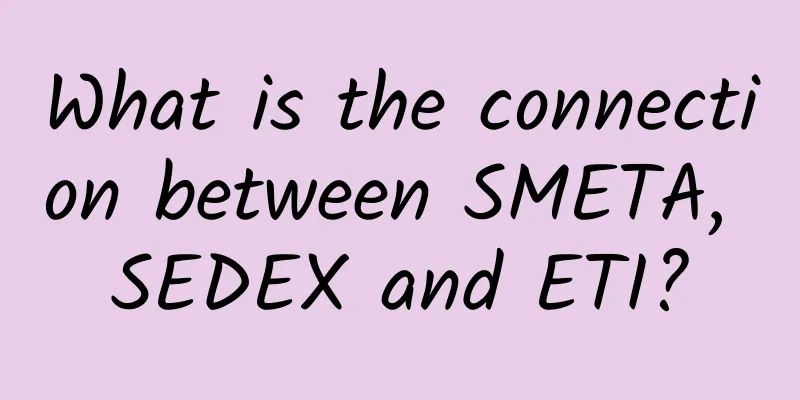 What is the connection between SMETA, SEDEX and ETI?