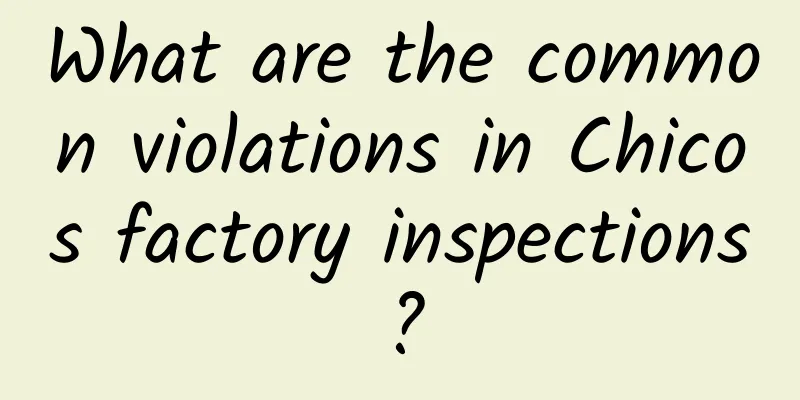 What are the common violations in Chicos factory inspections?
