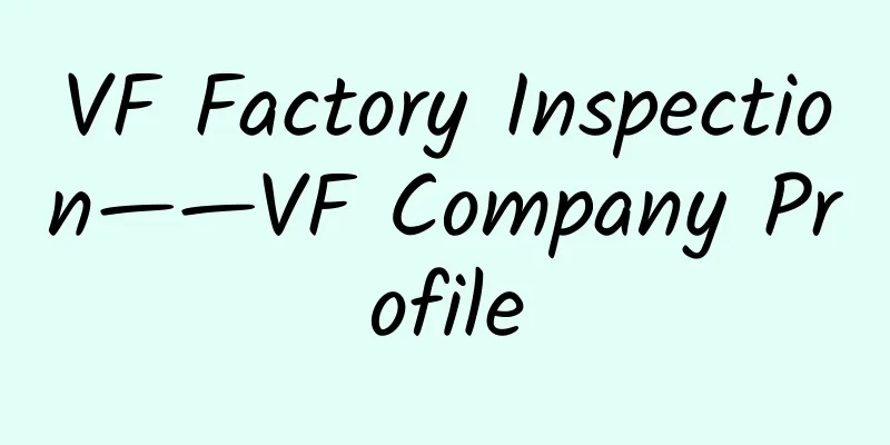 VF Factory Inspection——VF Company Profile