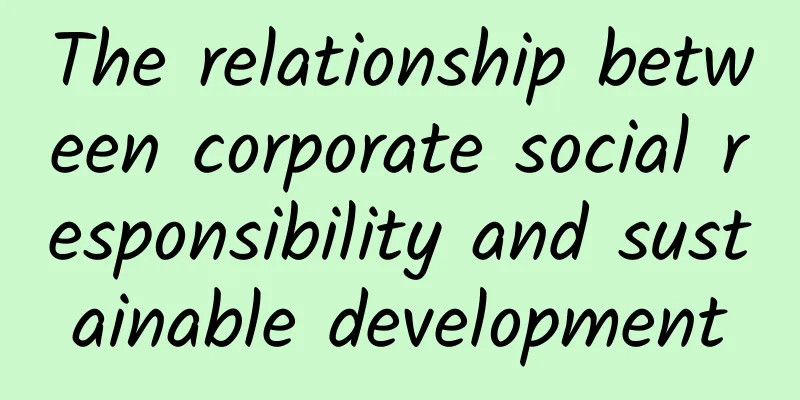 The relationship between corporate social responsibility and sustainable development