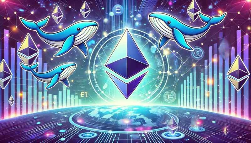 イーサリアムのクジラは市場の平静さの中で8億7000万ドルを保有し、新たな信頼感を示唆