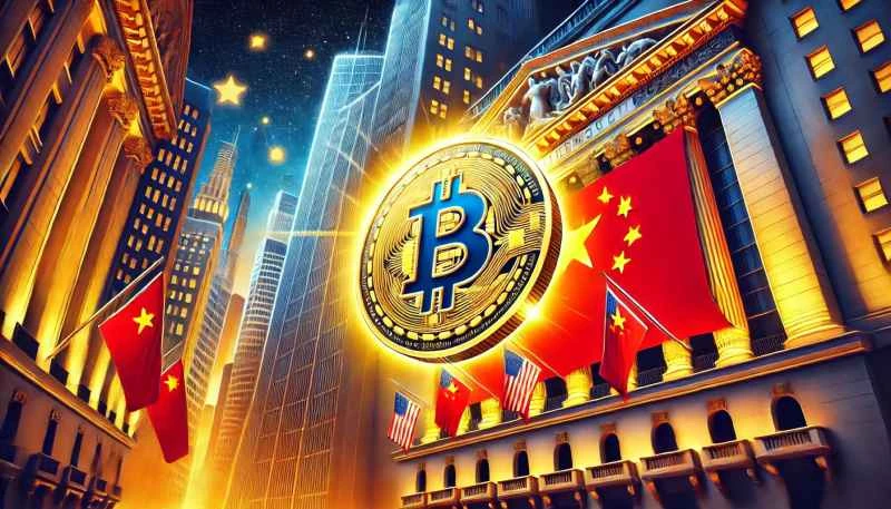 中国が米防衛企業に制裁、緊張再燃でビットコイン価格下落